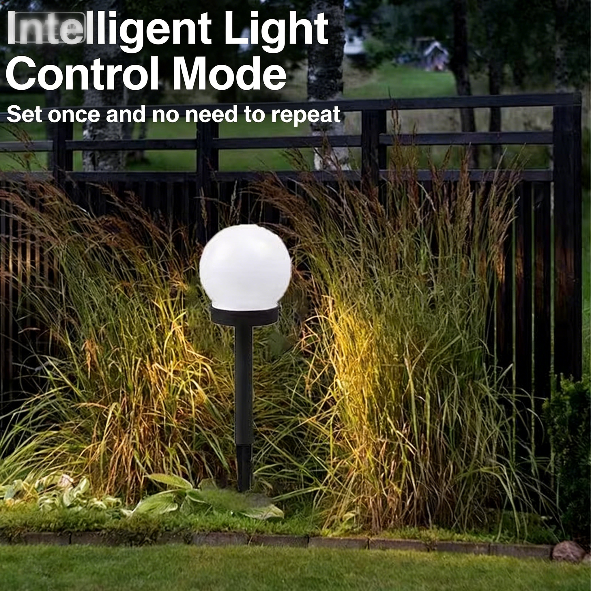 Solar-powered outdoor bulb lawn light, waterproof lighting for villa courtyards, floor socket light, home decoration ambient light. - Image 7